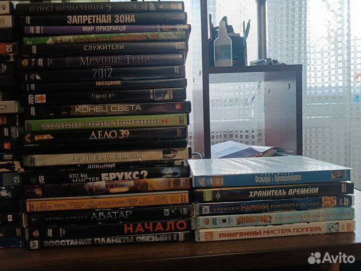 DVD диски (фильмы, мультфильмы)