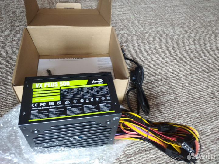 Новый блок питания Aerocool VX plus 500W