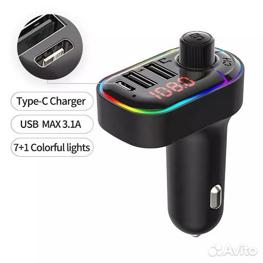 FM-модулятор TDS TS-CAF12 Bluetooth