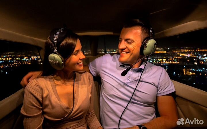 Вечерний Полет над Москвой с фотосессией