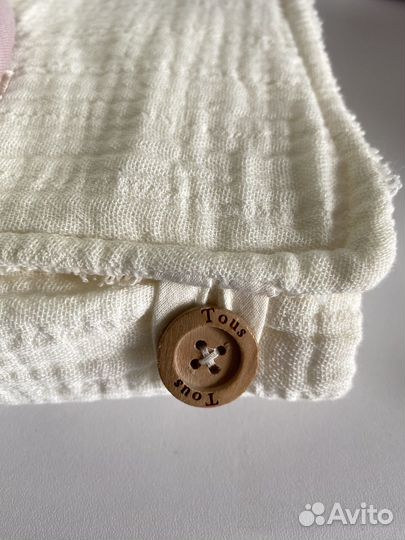 Конвертик для пеленания + нагрудник tous новый