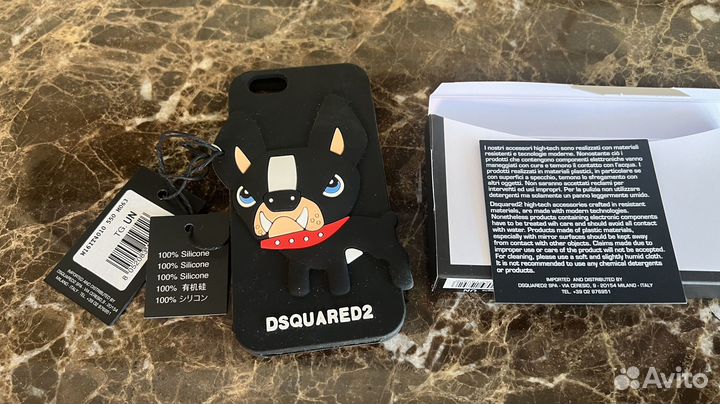 Коллекционный чехол iPhone 5/5S оригинал Dsquared2