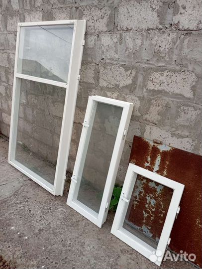Деревянные оконные рамы б/у