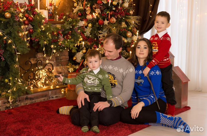 Свитер факультет Хогвартса Гарри Поттер Гриффиндор