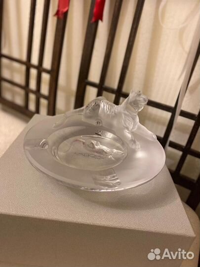 Пепельница lalique тигр