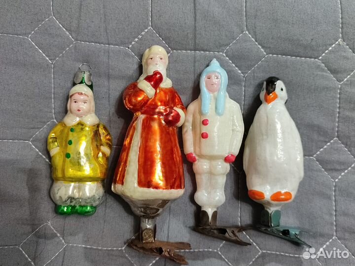 Елочные игрушки СССР