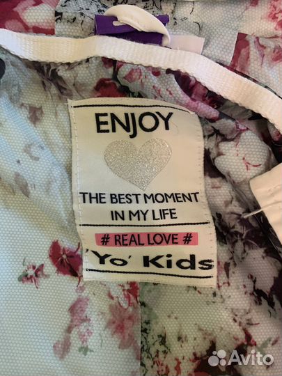 Ветровка для девочки