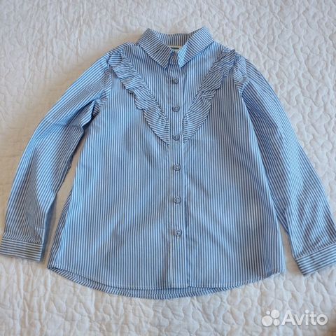 Рубашка блуза в полоску Acoola размер 110