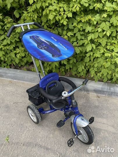 Детский велосипед с ручкой Capella Air Trike