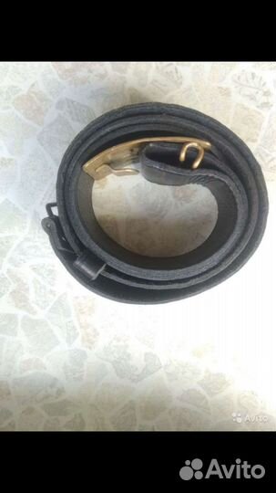 Ремень с прягой вмф