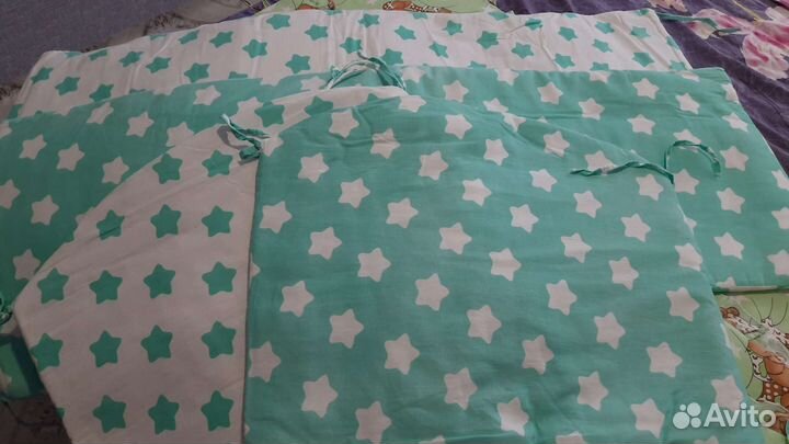 Бортики в кроватку