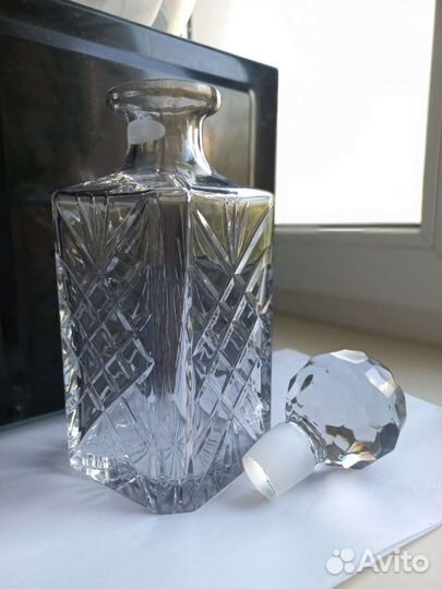 Графин/штоф хрустальный
