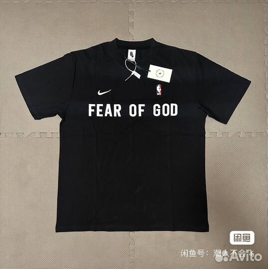 Футболка Nike fear of god nba