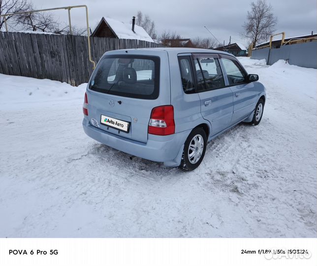 Mazda Demio 1.3 AT, 2002, 184 000 км