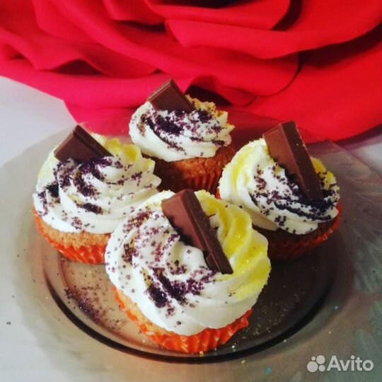 Домашние орты на заказ, капкейки,штучные десерты