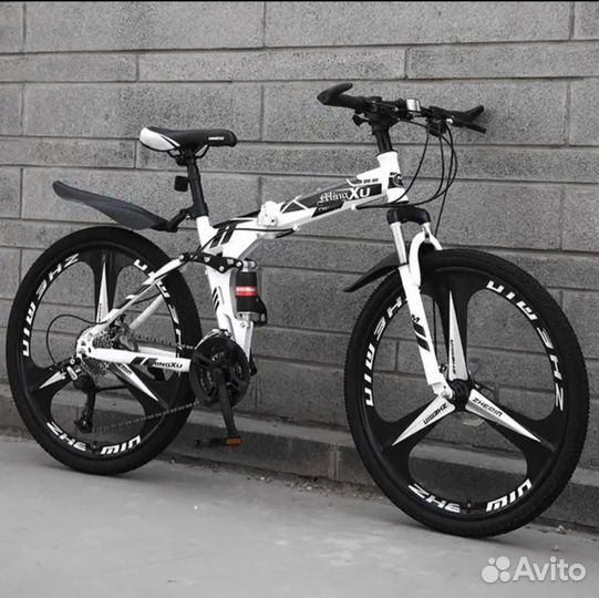 Велосипед на литых дисках