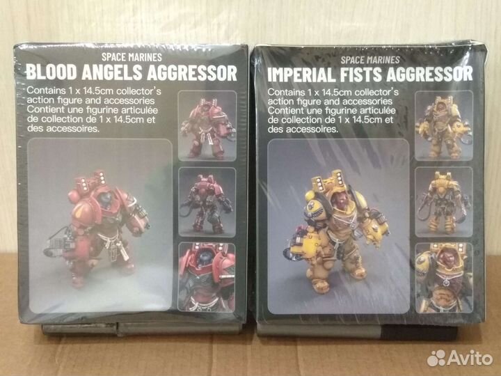 Фигурки Warhammer 40000 Aggressors, 3 вида