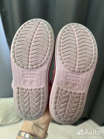 Сандали crocs c9 для девочки