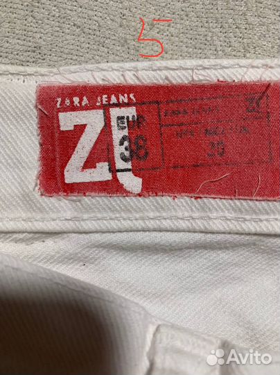 Джинсы zara