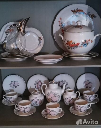 Сервиз чайный лфз розы