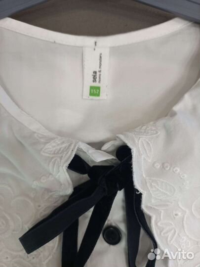 Блузка школьная