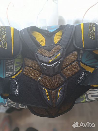 Нагрудник хоккейный bauer детский