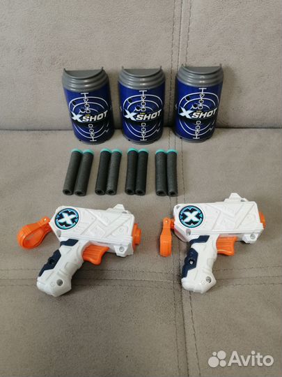 Игровой набор из 2-х бластеров Zuru X-Shot micro