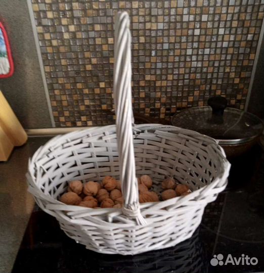 Корзина плетеная