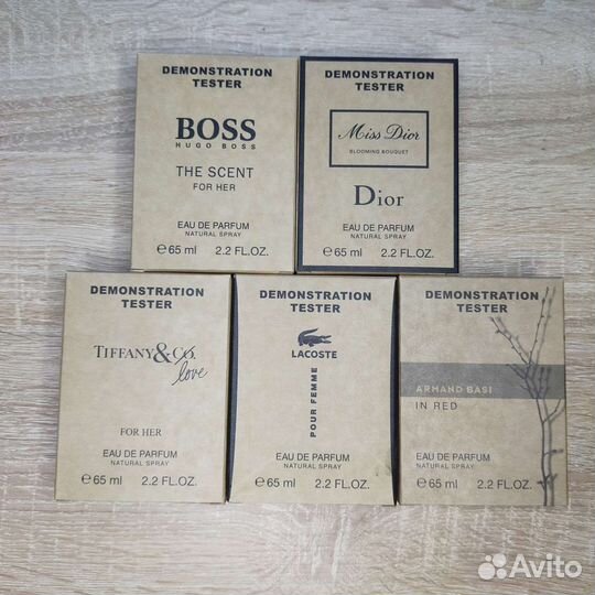 Тестеры. Мужская, женская парфюмерия