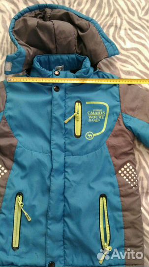 Куртка б/у 146-156 см на холодную весну/ осень