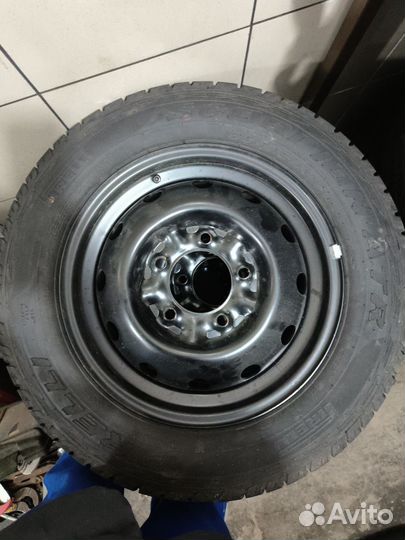 Новые колеса на ниву r16