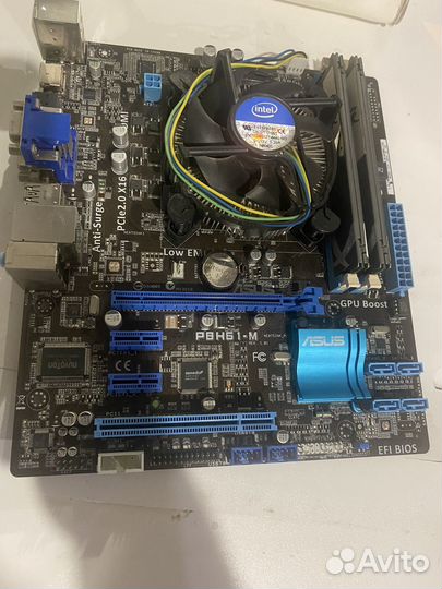 Связка h61+i3-2100+ddr3 4gb