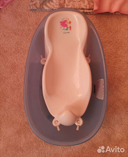 Ванночка для купания + горка