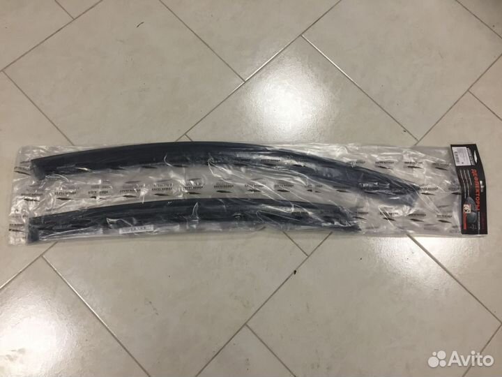 Дефлекторы на окна Hyundai Solaris 1 2011-2017