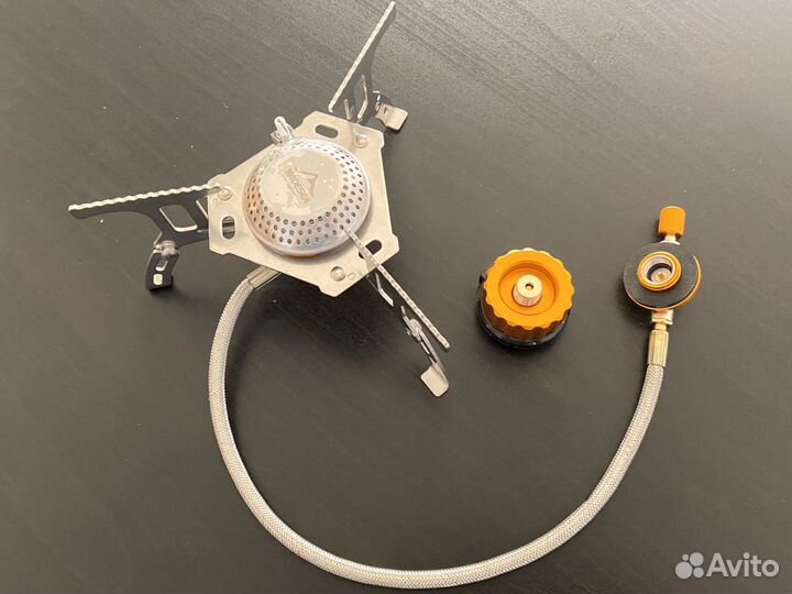 Газовая горелка с переходником (в кейсе)