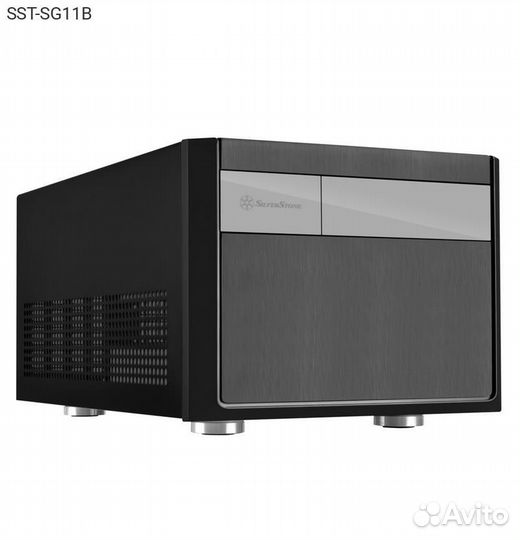 Корпус SilverStone SG11B Cube Case Без бп чёрный