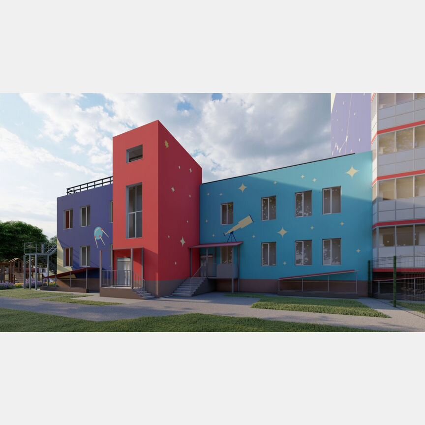 2-к. квартира, 73,5 м², 1/10 эт.