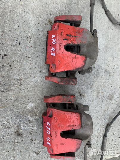 Тормозные суппорта передние бмв х5 е70 4.8