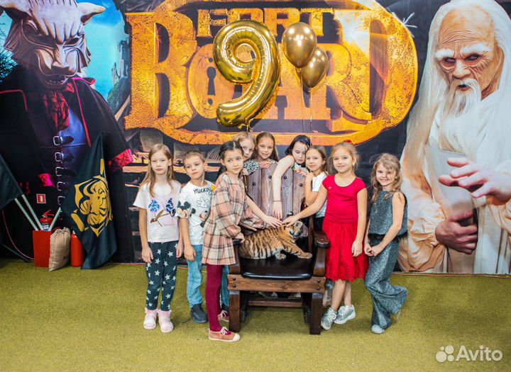 Детский день рождение на квест-шоу 