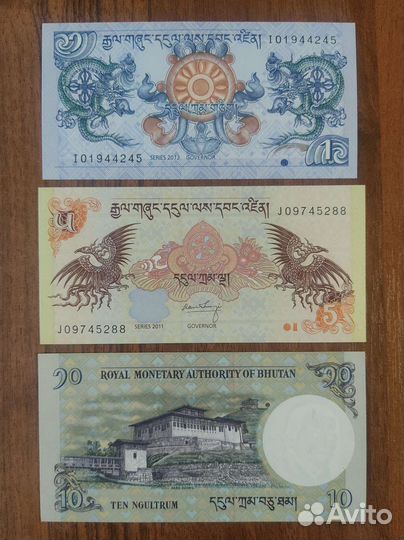 Банкноты Заира, Бутана, Бурунди, Анголы