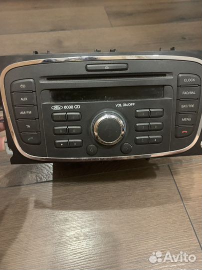 Штатная магнитола ford focus 2