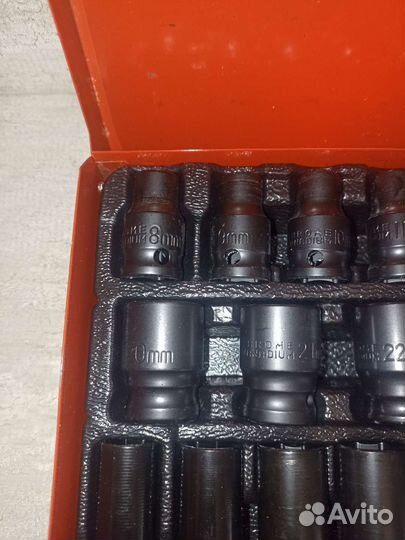 Набор ударных головок 1/2