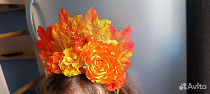 Ободок на праздник осени