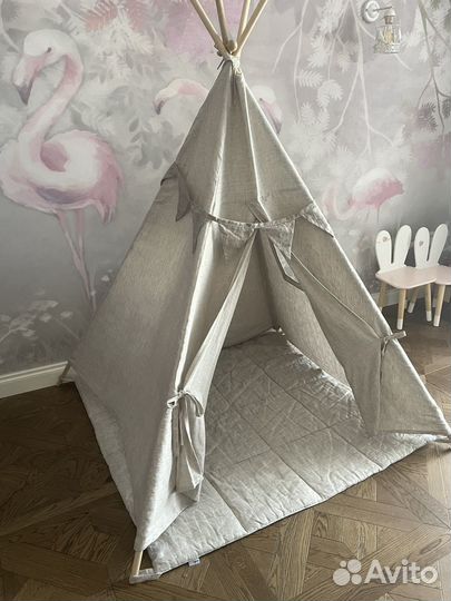 Вигвам из льна