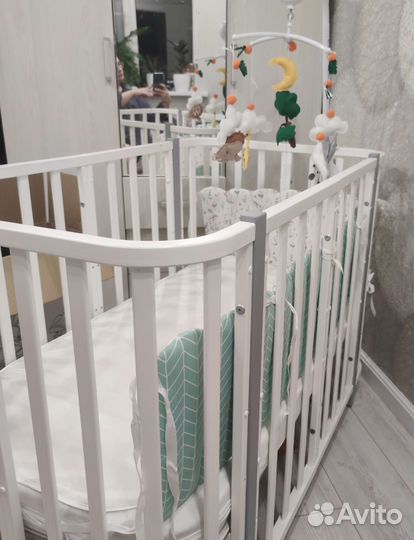 Детская кроватка 6в1