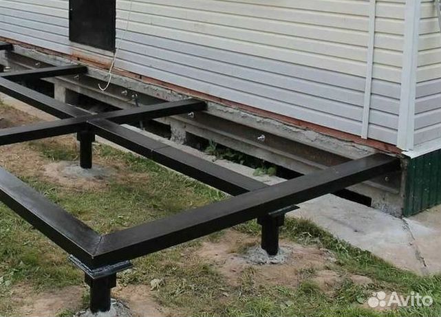 Винтовые сваи под ключ установка