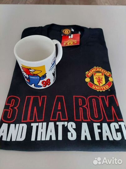Футболка Manchester United мужская новая и кружка