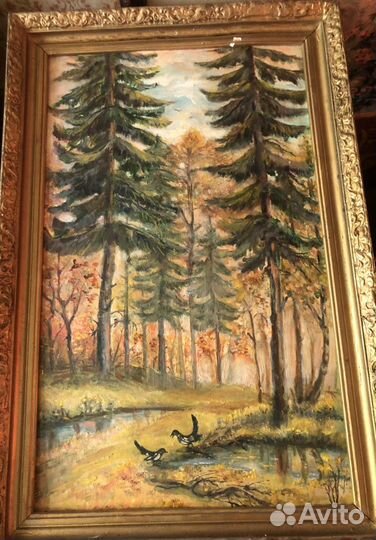 Картина маслом СССР