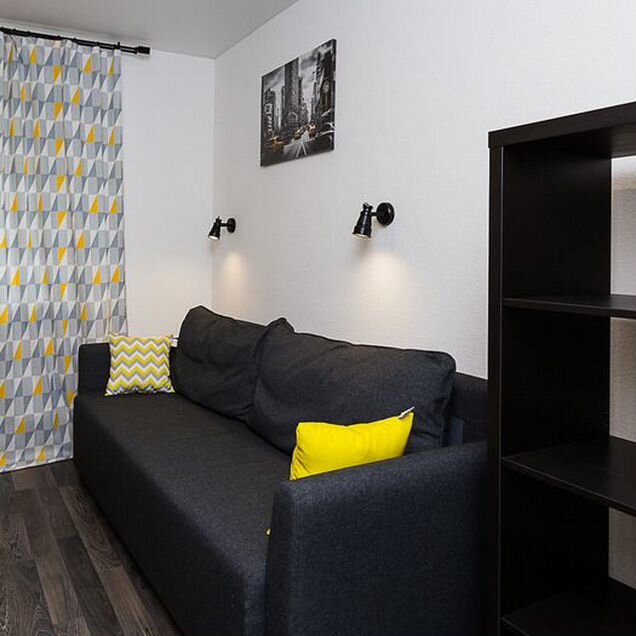 Квартира-студия, 20 м², 1 кровать