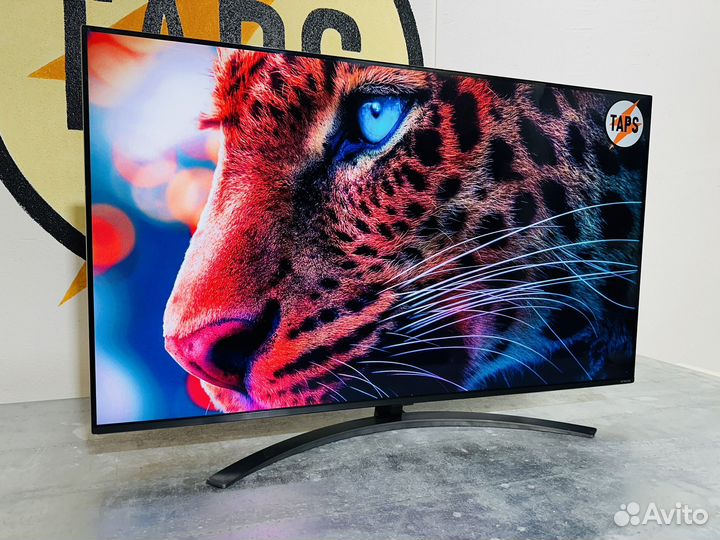 Огромный яркий LG 140см UHD 4K NanoCell 120Hz